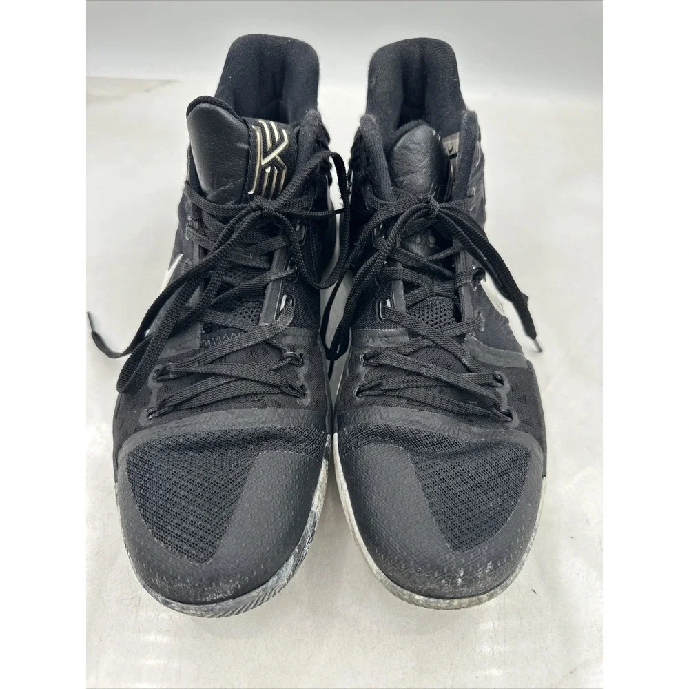 Nike Kyrie 3 Shoes Mens 9.5 BHM Black History Month Basketball 852415 001 Sz 9.5